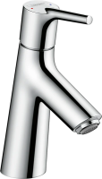 Смеситель для раковины 80 без донного клапана Hansgrohe Talis S 72012000
