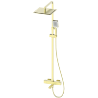 Душевая система Wonzon & Woghand WW-88739901-BG 300 мм, с термостатом, золотой матовый