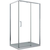Душевой уголок Cerutti SPA Vito 110x80 R профиль хром, стекло прозрачное