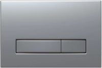 Клавиша для инсталляции Berges Atom Line 049230 для унитаза, пластик, для унитаза, АБС-пластик, хром матовый