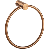 Полотенцедержатель кольцо Bemeta Copra 176204060 медное золото матовый