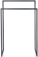 Decor Walther HT 10 Полотенцедержатель 60x20x91.5см, напольный, цвет: черный матовый
