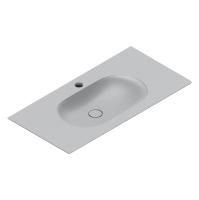 Раковина Catalano Sfera консоль 100x50 см, с 1 отв., Cemento Satinato