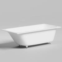 Ванна 170х80 см Salini Orlanda Kit 102116G S-Sense, цвет: белый