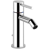 Смеситель Gessi Via Tortona 18607#031 для биде, с донным клапаном, хром