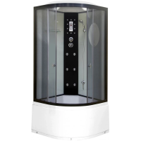 Душевая кабина Niagara NG-1908 90x90 стекло тонированное задние стенки Белые