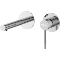 Смеситель для раковины Cezares Relax RELAX-BLI2-2-01-W0 встраиваемый, без донного клапана, хром