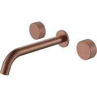 Смеситель для раковины Boheme Stick Linea 152-2-BRB.3 встраиваемый, бронза матовая