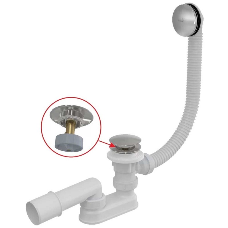 Слив-перелив для ванны AlcaPlast A504CKM-100 Слив-перелив для ванны AlcaPlast A504CKM-100