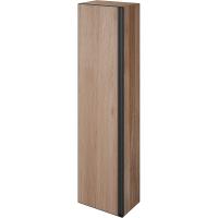 Шкаф пенал Boheme Armadi Art Quatro 35 791-W-A подвесной Ива профиль Антрацит