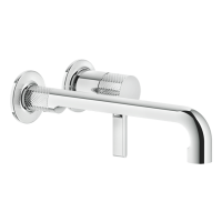 Смеситель Gessi Inciso 58089#031 для раковины, настенный, встраиваемый, внешняя часть, цвет хром