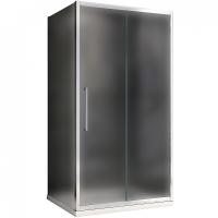 Душевой уголок Abber Schwarzer Diamant 130x75 AG30130MH-S75M профиль хром, стекло матовое