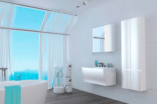 зеркальный шкаф акватон ондина 80 белое