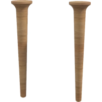 Комплект ножек для тумбы и пенала Cezares Idra 40448 43 см, Rovere Tabacco