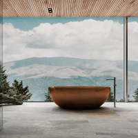 Ванна из полиэфирной смолы Vincea VBT-6T01BR 170x75 см, отдельностоящая, янтарный