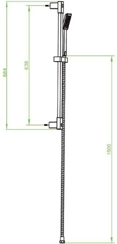 душевой гарнитур bien casso bd24031104