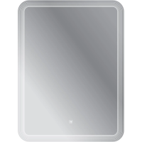 Зеркало Cezares Duet 60 CZR-SPC-DUET-600-800-LED-TCH с подсветкой с лазерной гравировкой и сенсорным выключателем