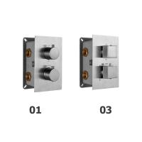 Смеситель для душа RGW Shower Panels SP-42-03 21140542-31 с термостатом Хром