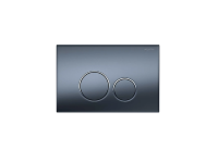 Кнопка смыва для инсталляции Aquatek Pneumo S PNS-0000014 для унитаза, АБС-пластик, цвет матовая оружейная сталь