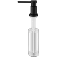 Дозатор для жидкого мыла Paulmark Brevit D005-AN 350 мл, встраиваемый, для кухни, антрацит