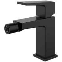 Смеситель Splenka S01 S01.50.06 для биде, без донного клапана, черный матовый