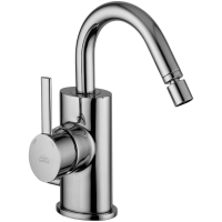 Смеситель Paffoni Berry BR137CR для биде, с донным клапаном, хром
