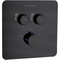 Смеситель для душа Ramonsoler RS Smart 85T201SNM с термостатом Черный матовый
