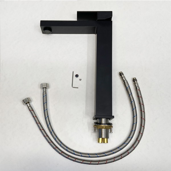 смеситель для раковины comforty fc045b-cmt черный матовый