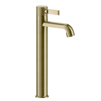 Смеситель для раковины Gessi INCISO 
 58004#727 браш.латунь PVD