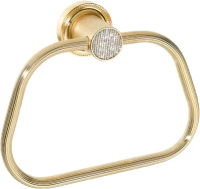 Кольцо для полотенец Boheme Royal Cristal 10925-G Золото