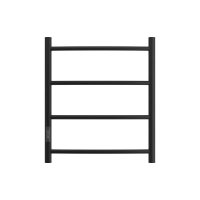 Полотенцесушитель Point Афина PN04756B электрический, 50x60 см, черный