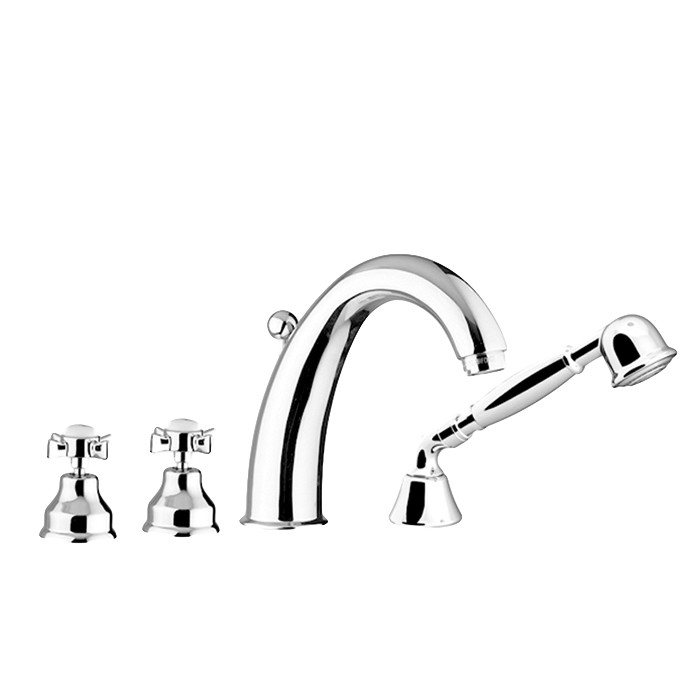 Смеситель на борт ванны Tiffany World London TW1720017COcr