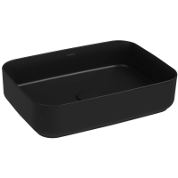 Раковина Isvea Infinity 10NF65050SV-2N накладная, 50x36 см, черный матовый