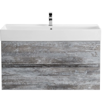 Тумба 80 см Cezares Molveno MOLVENO 46-80-2C-SO-LG цвет Legno Grigio