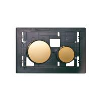 Кнопка для инсталяции TECE Loop Modular 9240668 без лицевой панели, золотая