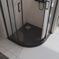 Душевой поддон из искусственного камня BelBagno Uno 90x90 TRAY-MR-UNO-R-90-550-35-W-CR Белый