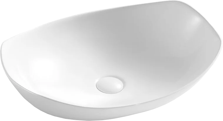 Раковина Ceramicanova Element CN5016 накладная, 56x40 см, белая