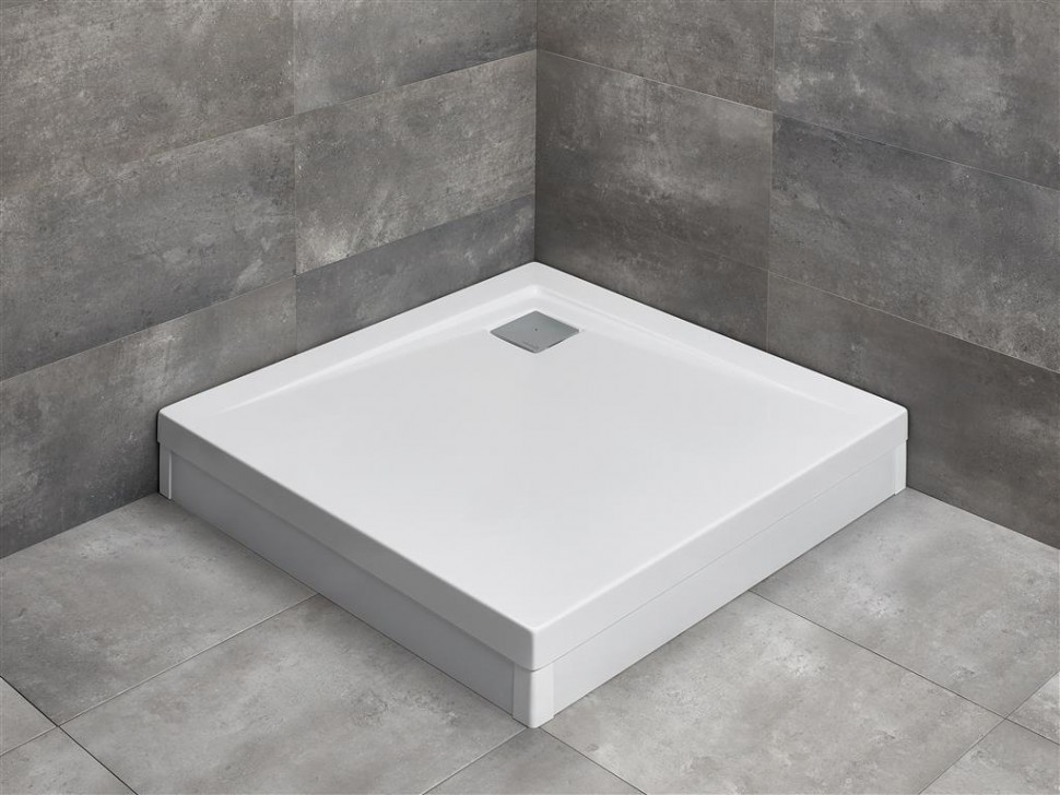 Душевой поддон Radaway Argos C1000 с ножками 100×100см 4ACN1010-02 белый
