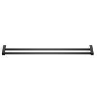 Decor Walther Decor Walther Corner HTD80 Полотенцедержатель 80см, двойной, подвесной, цвет: черный матовый