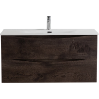 Тумба под раковину BelBagno Marino Rovere Nature Grigio MARINO-CER-N-1000-2C-SO-RNG-P 99,6 см, подвесная, дуб Grigio