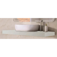 Консоль подвесная 120 см CEZARES TAVOLONE 41786 Bianco Opaco