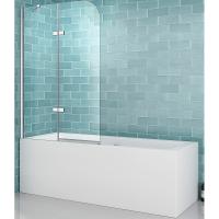 Шторка на ванну Abber Ewiges Wasser AG51120 120*140 L/R профиль хром