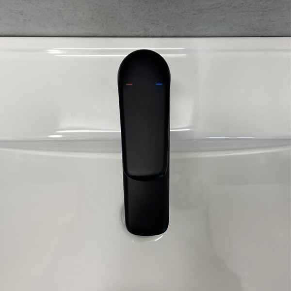 смеситель для раковины comforty fc074a-cmt черный матовый