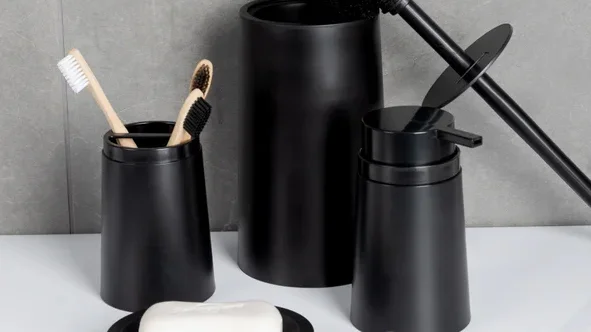 Дозатор для жидкого мыла Fora Toulon FOR-TOU021 черный