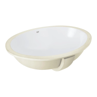 Раковина 56x42 см Grohe Bau Ceramic 39423000