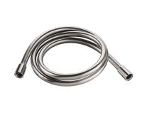 Шланг ПВХ SILVER FLEX CHROME 150 см, с защитой от перекручивания цвет хром