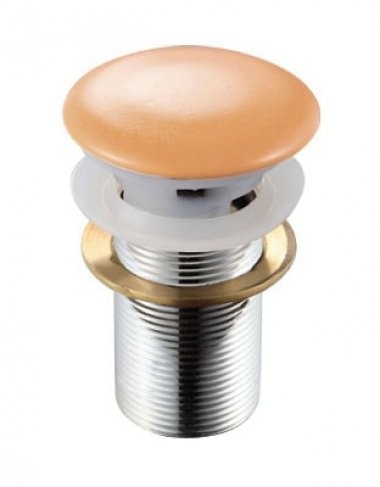 Донный клапан Melana MLN-TB5-1 для раковины, без перелива, персиковый MLN-TB5-1