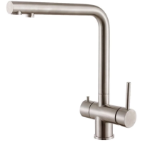 Смеситель для кухни Haiba HB70304-1 цвет нержавеющая сталь