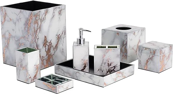 Дозатор для мыла Kassatex Marble Swirl BGM-LD-GD