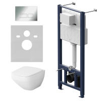 Комплект AM.PM Inspire V2.0 IS47051.50A1700 безободковый, с микролифтом